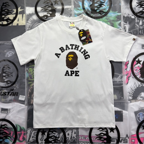 Bape Other - BAPE College Tee ‘White’